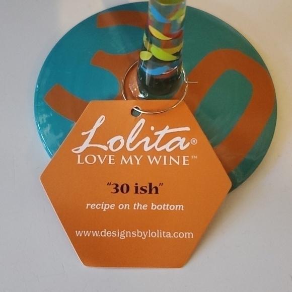 NWT Lolita 30ish Wine Glass - Picture 3 of 6